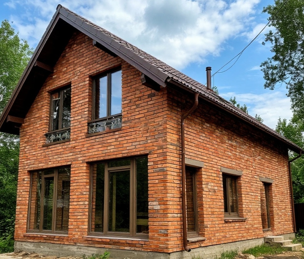 Дом из кирпичей 