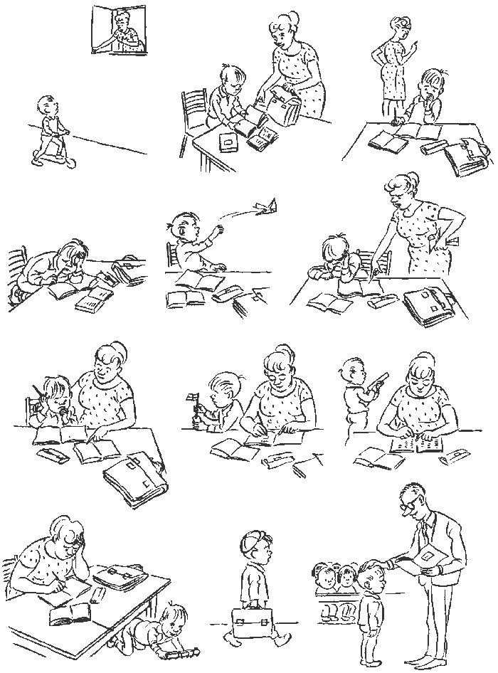 Скан из книги комиксов Херлуфа Бидструпа в собственности автора публикации.