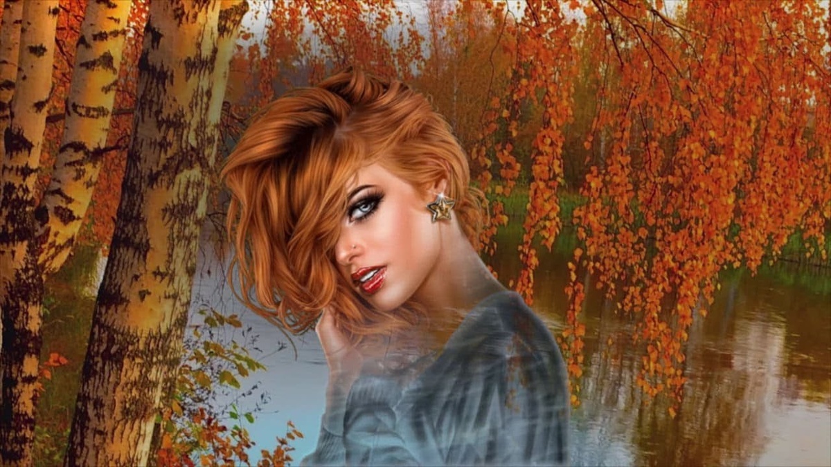 Нечаянная встреча. "...И улыбкой меня ослепила, но исчезла в тумане мечты,..." (Фото картинки из открытого источника Яндекс).