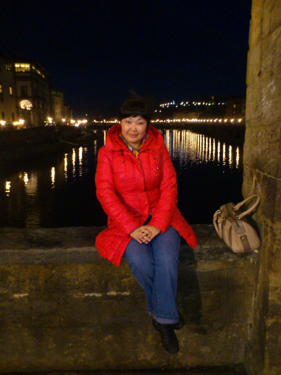 Подруга нашей семьи, Оля. Красотка, правда?