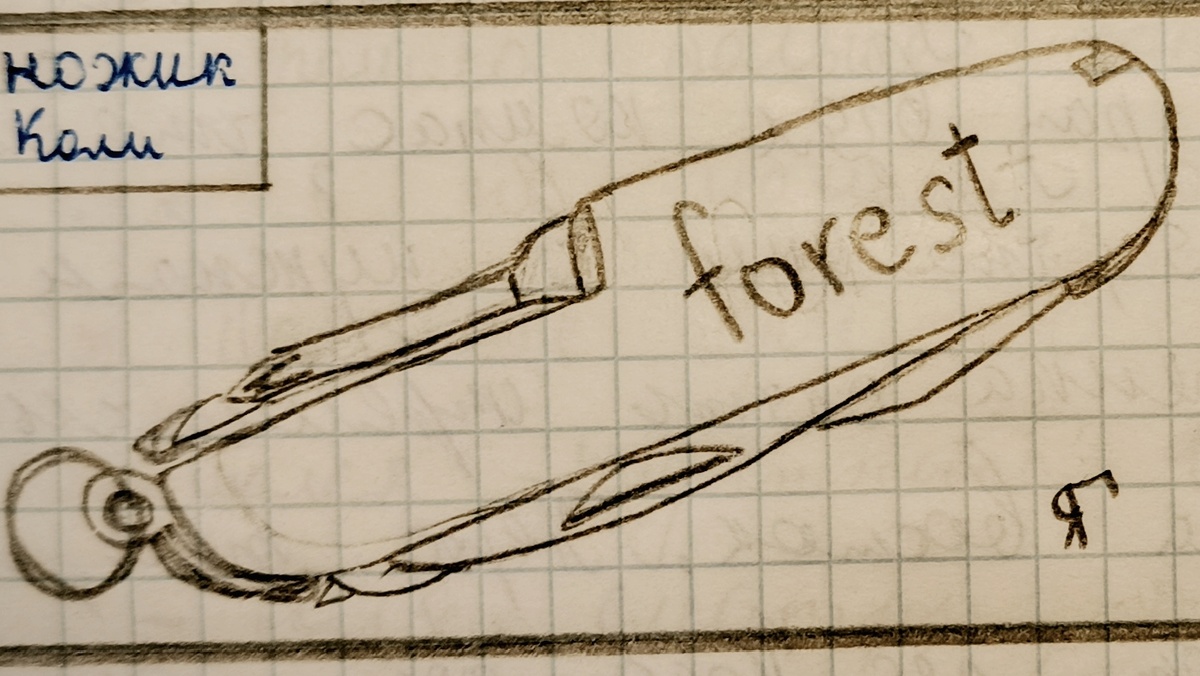 Перочинный ножик Коли