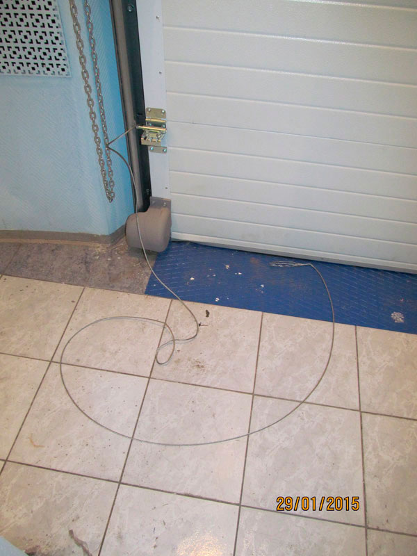 Обрыв троса