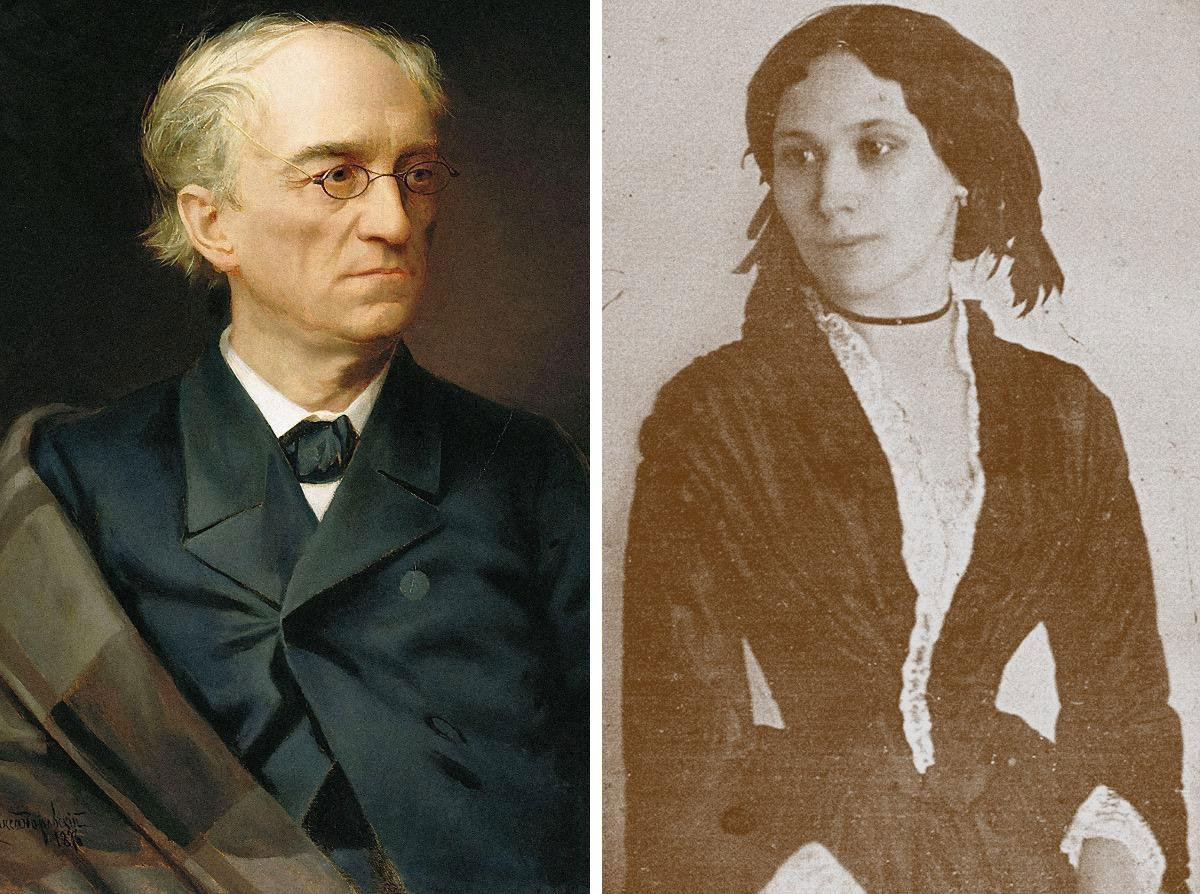 Фёдор Тютчев и Елена Денисьева