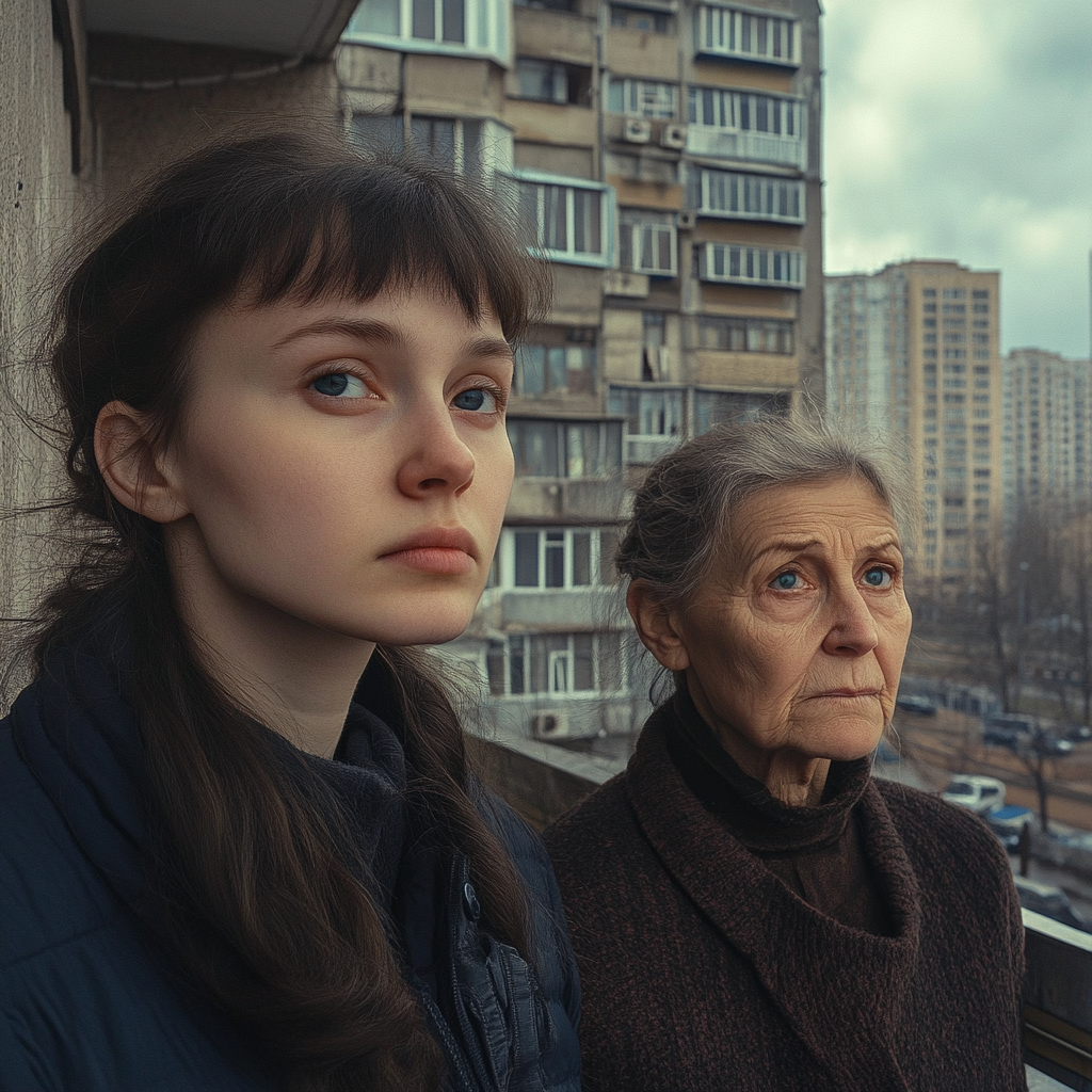 Мама и дочь. Фото fb8.