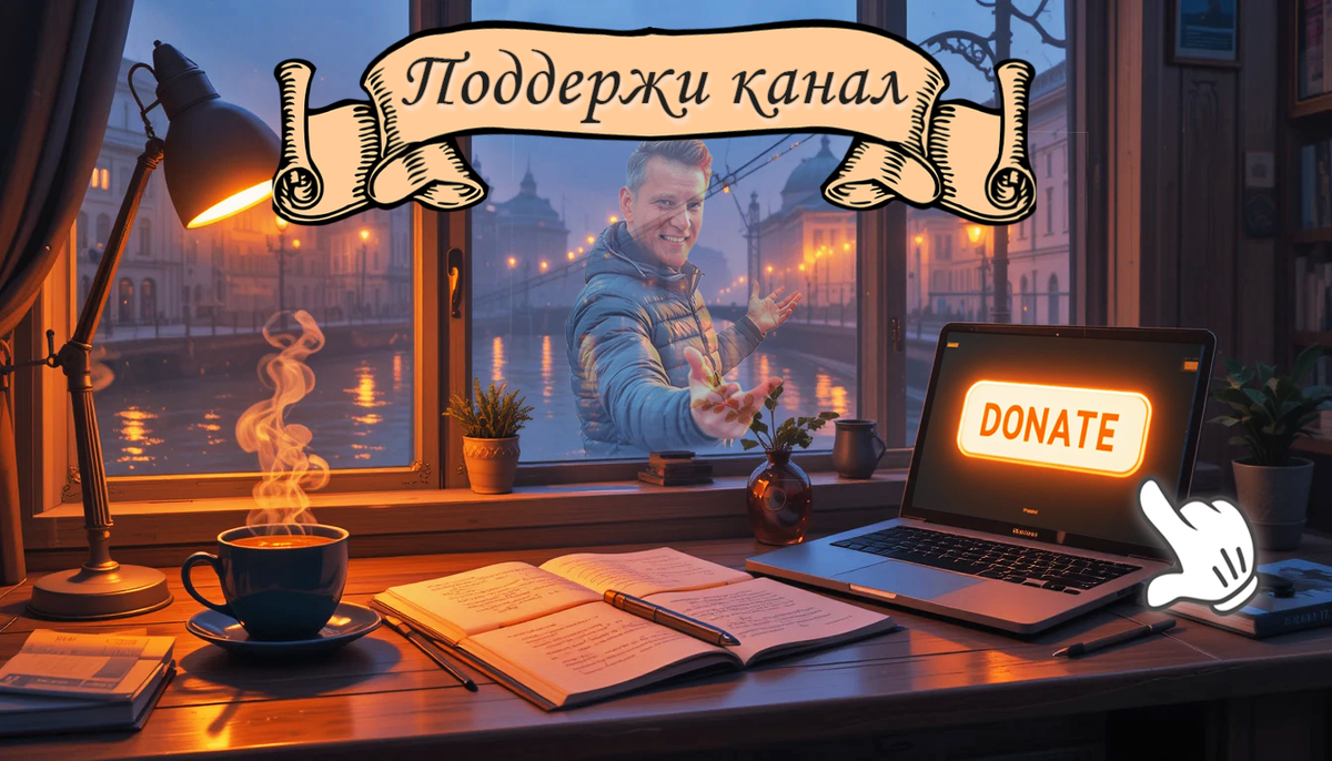 Тайны Петербурга не раскрываются просто так. Поддержи "Петербургского странника" донатом и я расскажу городу ваши истории