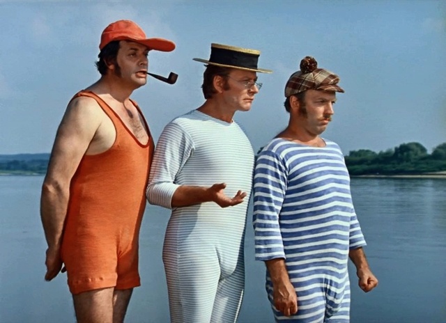 Кадр из фильма «Трое в лодке не считая собаки» (1979)