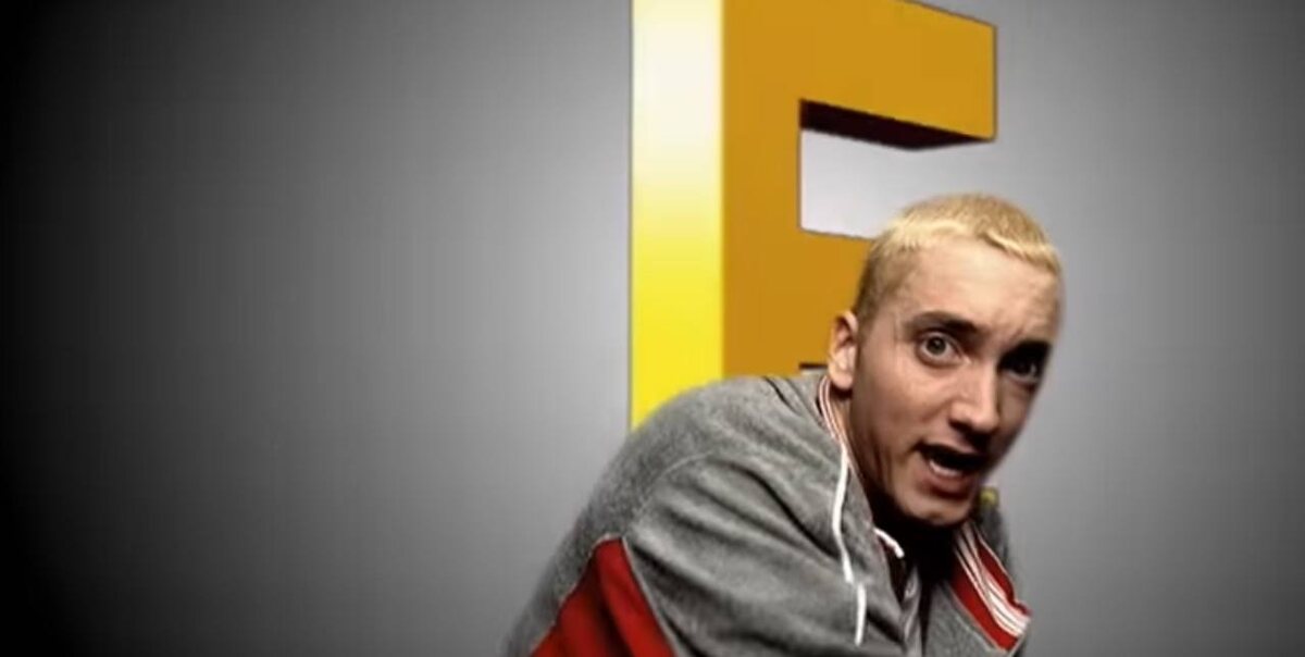    Эминем. Фото: скриншот из клипа на песню «Without Me»