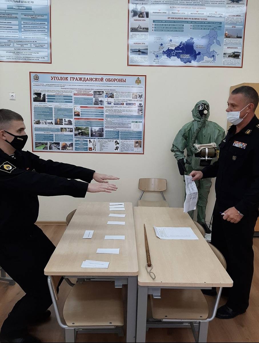 урок ОБЖ в классе