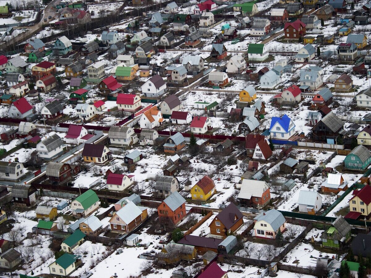    Виды Московской области с вертолета© РИА Новости . Александр Вильф