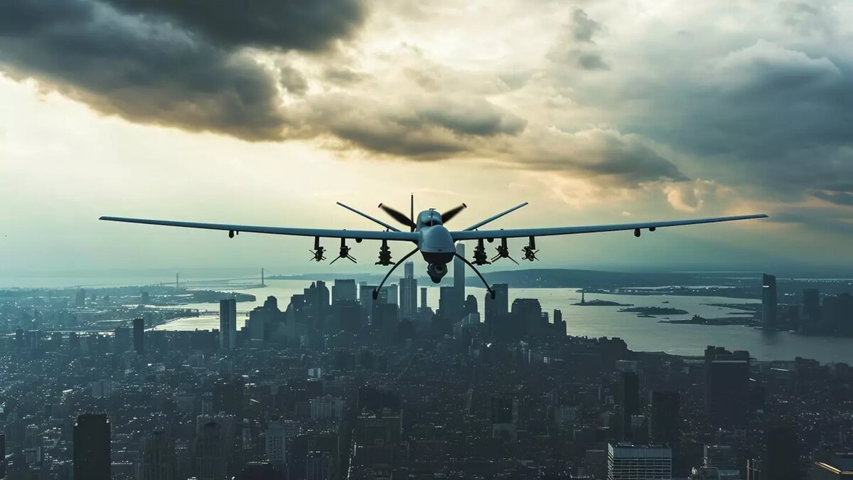 Очевидцы говорят, что в районе местного завода вспыхнул пожар. Источник: изображение Midjourney