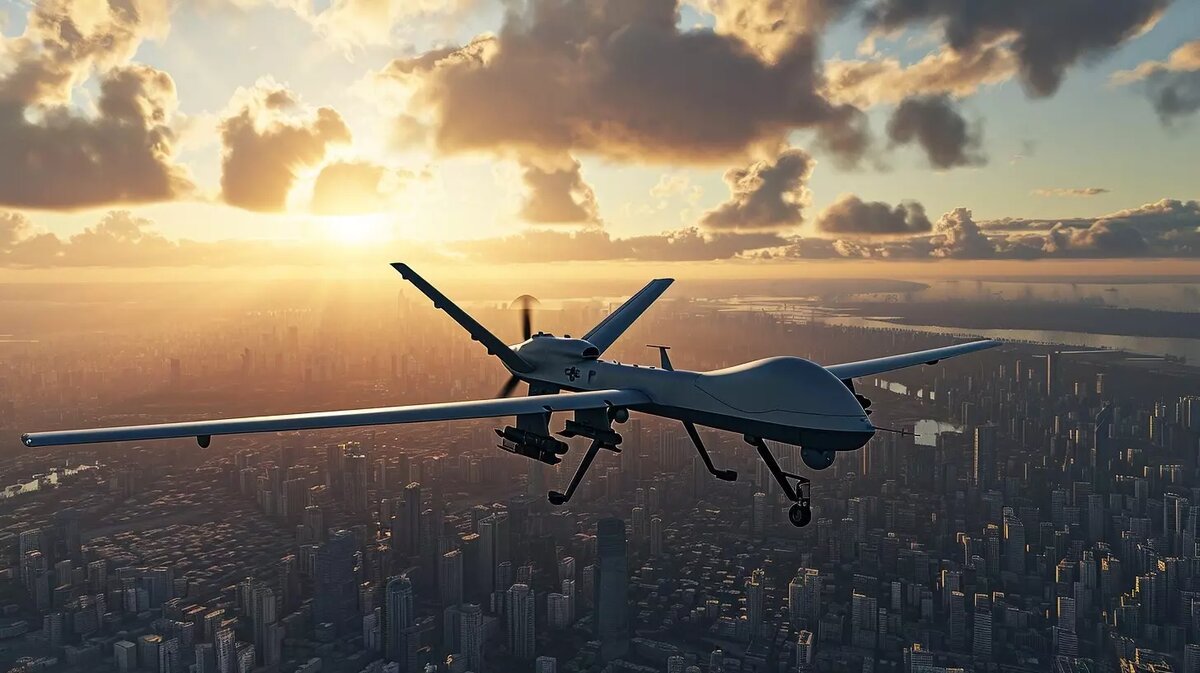 Впервые о сбитых беспилотниках над Мордовией сообщалось год назад: 11 апреля 2024 года. Фото: изображение Midjourney