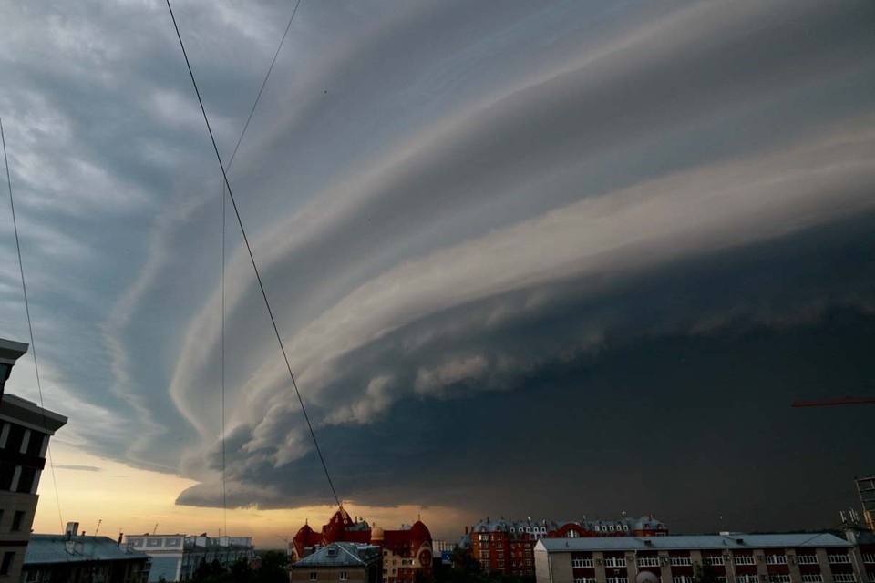    К вечеру стихия немного утихнет. Олег УКЛАДОВ