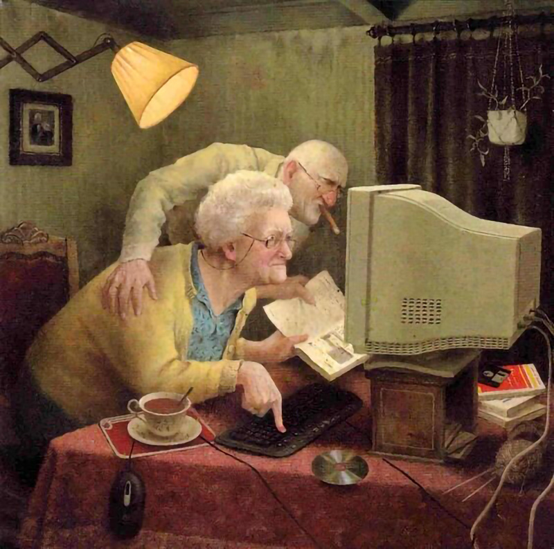 «Урок информатики», Мариус ван Доккум