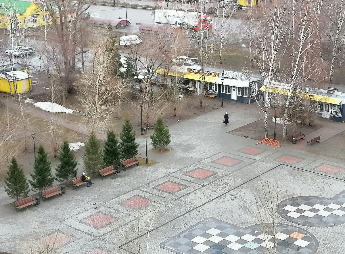 Вид из окна. 