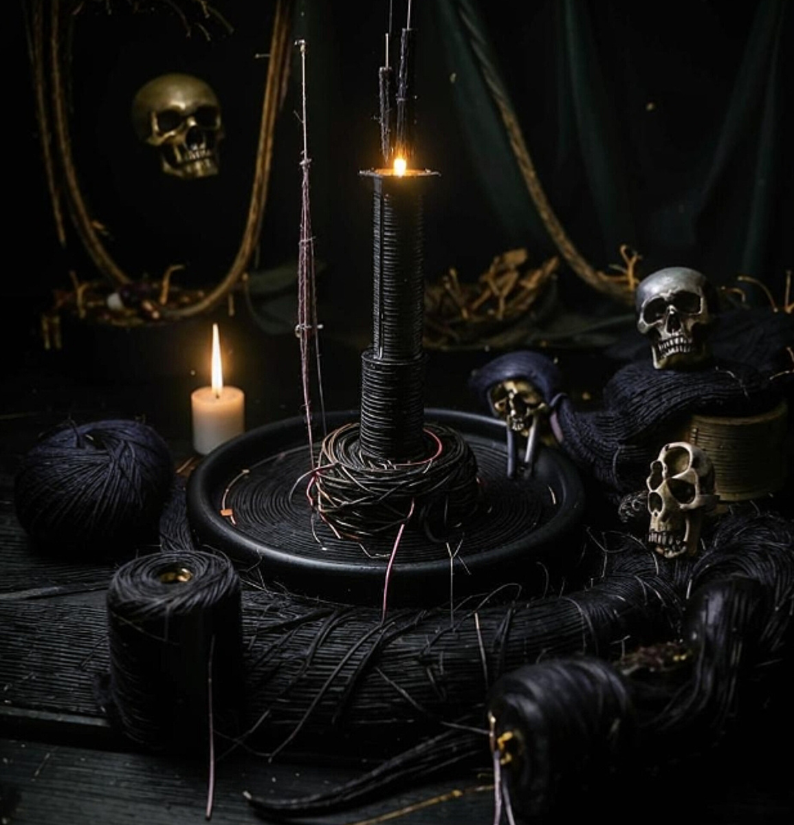 Нить судьбы: ведьмино веретено"