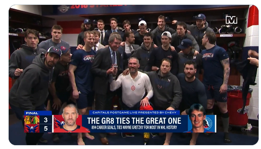 "Александр Великий!" - иностранцы об Александре Овечкине, догнавшем по заброшенным шайбам в НХЛ Уэйна Гретцки