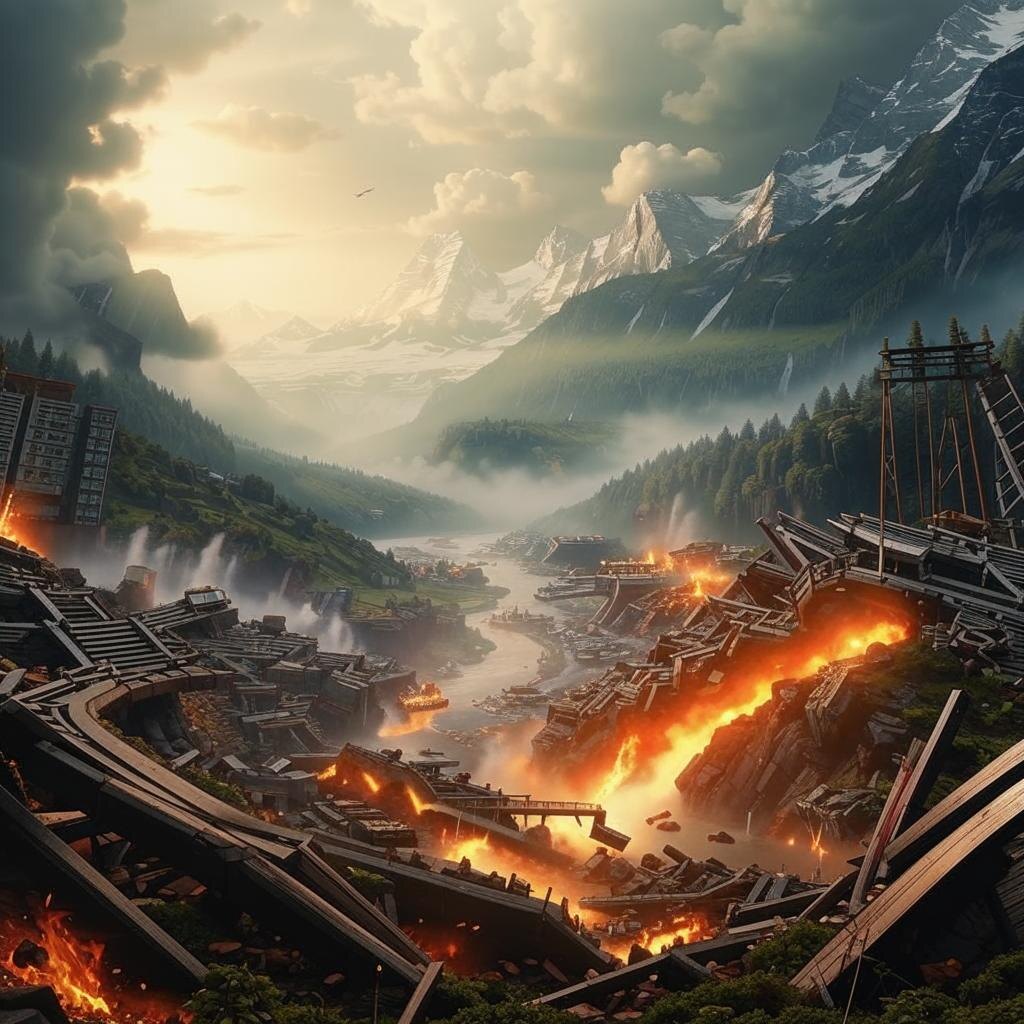 Оползни и лавины