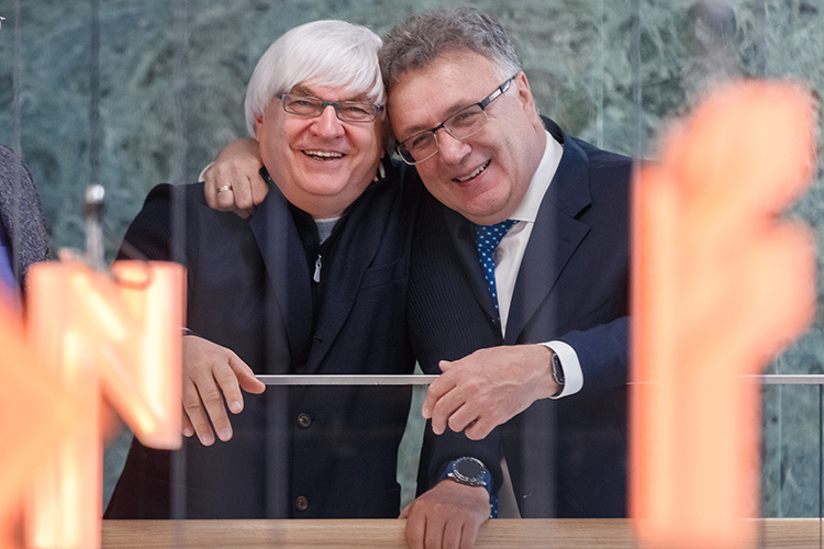    Андрей Григорьев и Ильшат Аминов.   
Фото: «БИЗНЕС Online»