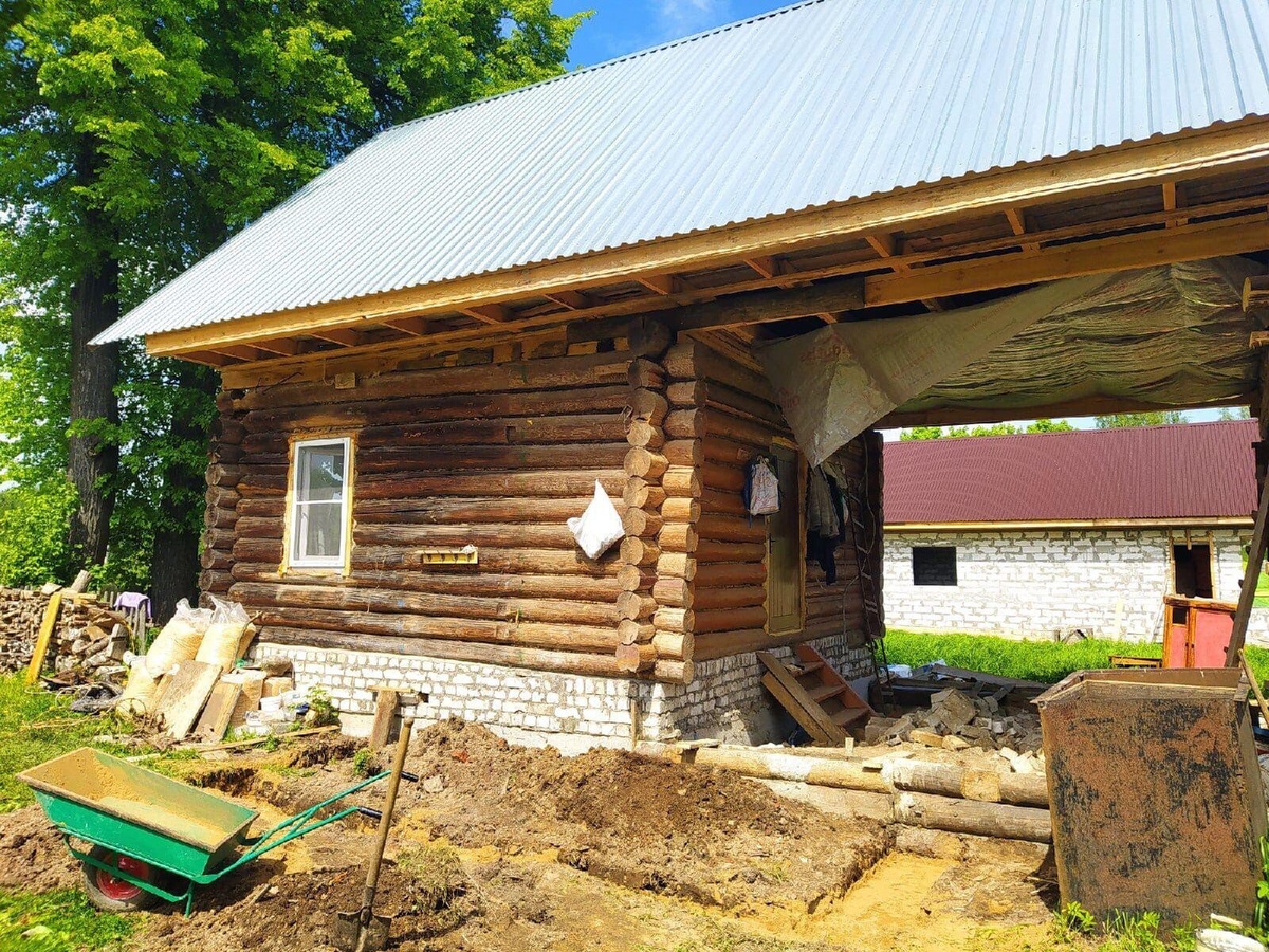 Вот так продолжался наш ремонт. 