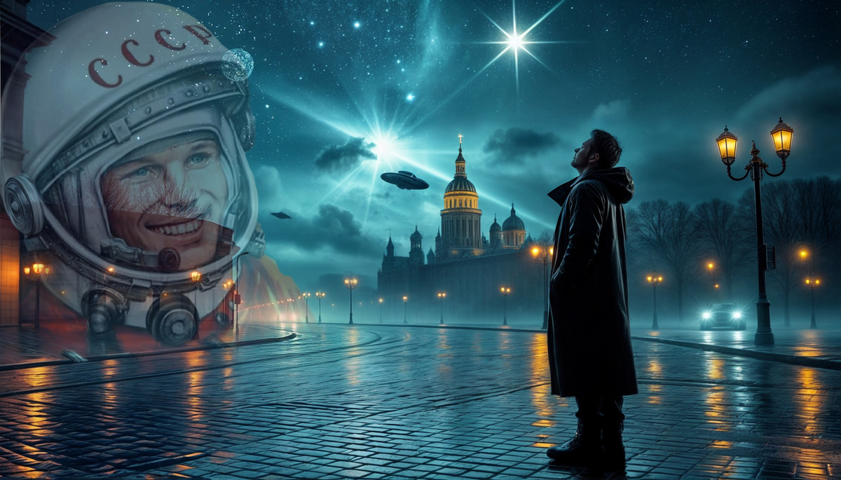 Петербург и звёзды: как Гагарин научил нас смотреть вверх, несмотря на дождь