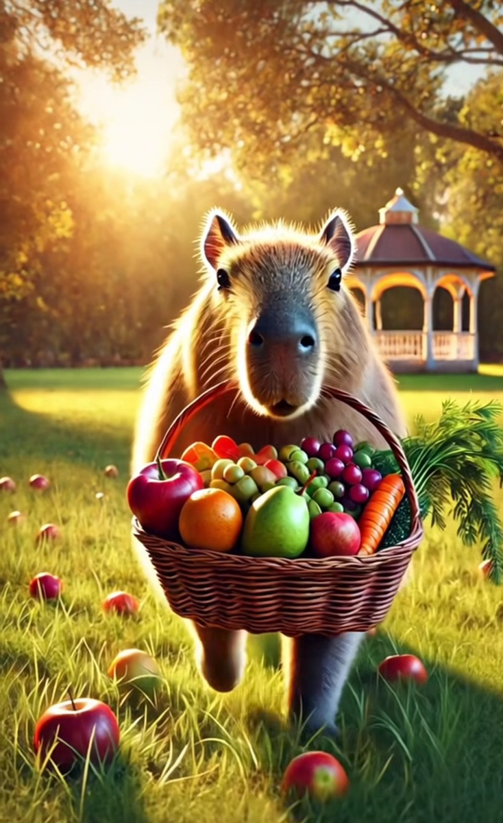 Многим далеко до этой капибары