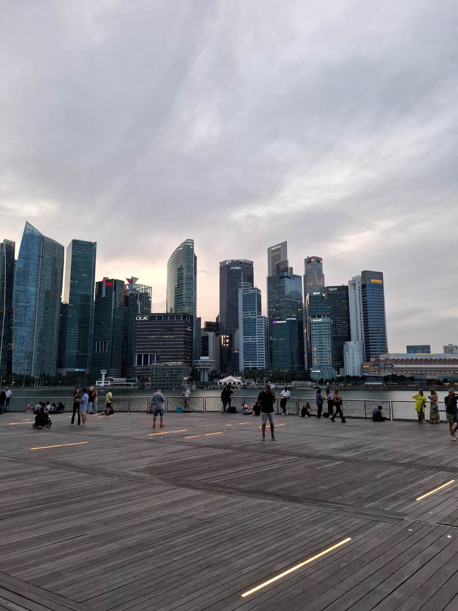 Сингапур, небоскребы