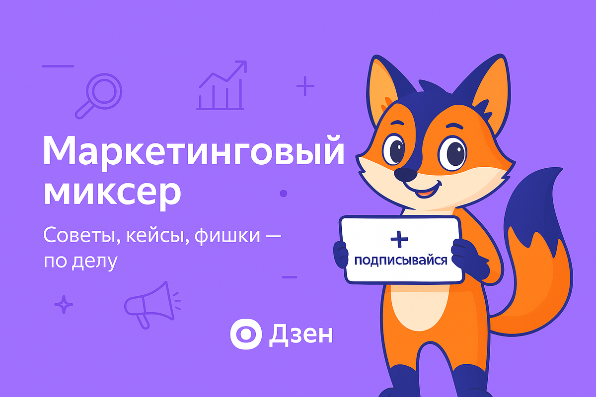 Подписывайтесь на канал Маркетинговый миксер