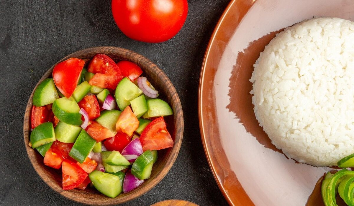     Японский фьюжн: рис, сыр и овощи в одной тарелке