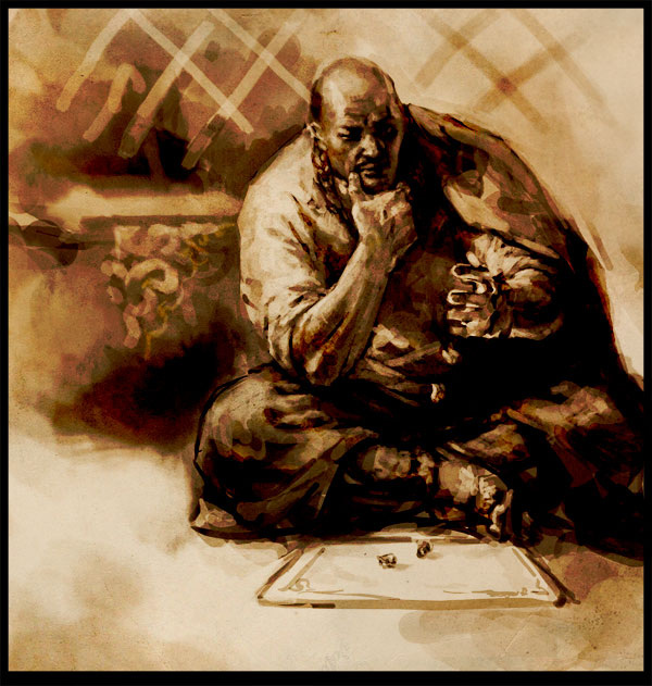 Если превью сделал ИИ, то эту картину написал монгольскийхудожник Ганбат Бадамханд.