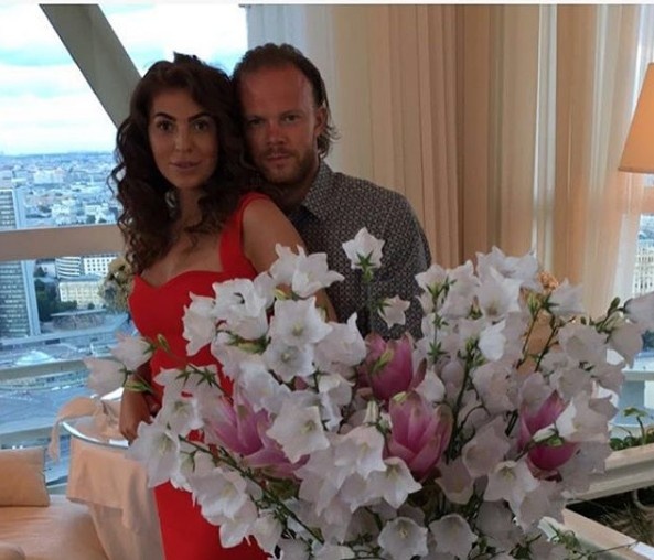    Денисов и его бывшая жена Анастасия