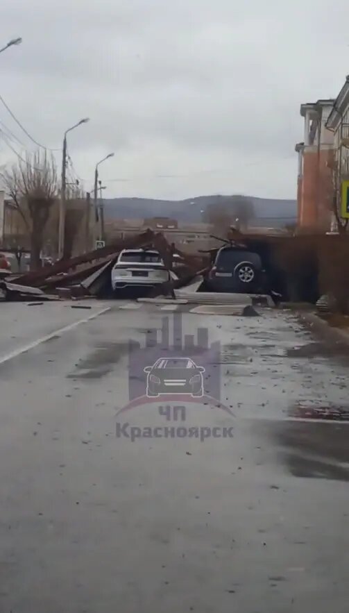    Фото: скриншот видео из telegram-канала «ЧП Красноярск»