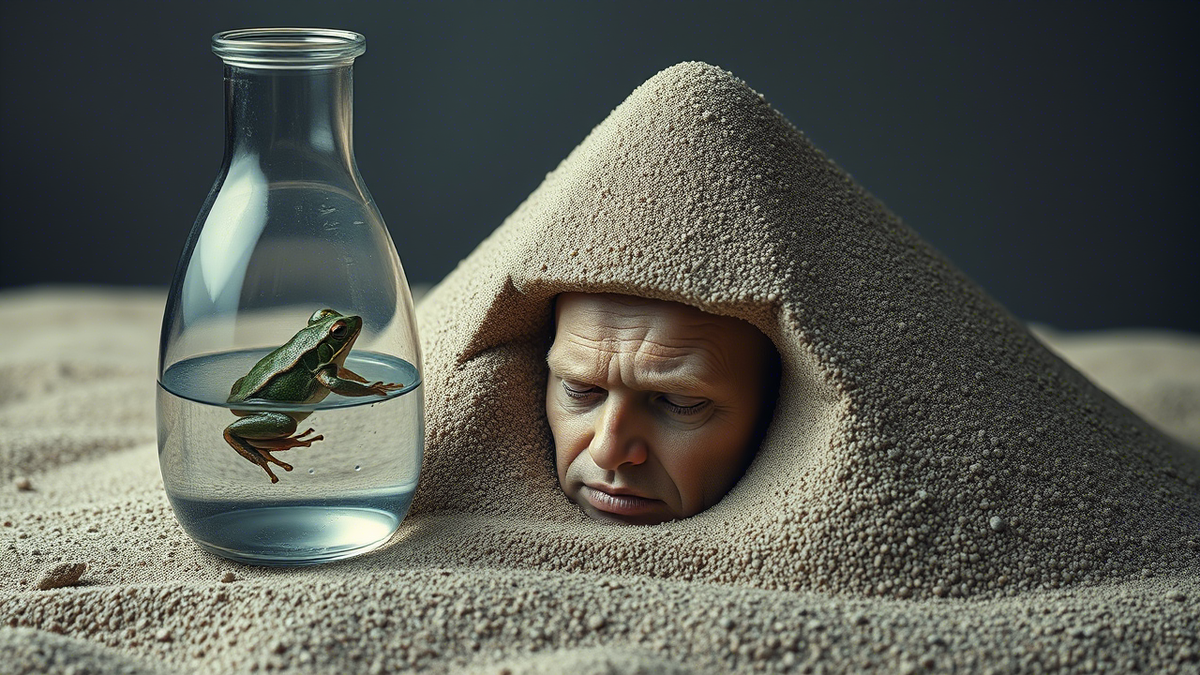 Ты уже варишься.