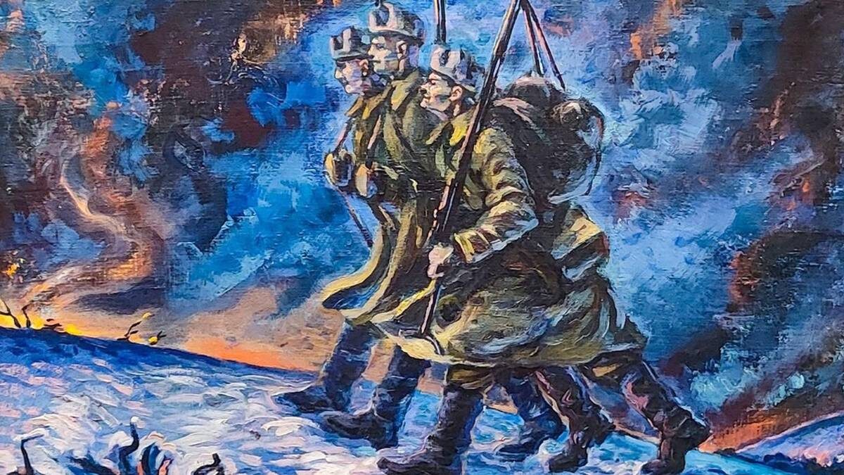    Фото: В. Суслов. «Трое». Из собрания объединения «Выставочные залы Москвы»