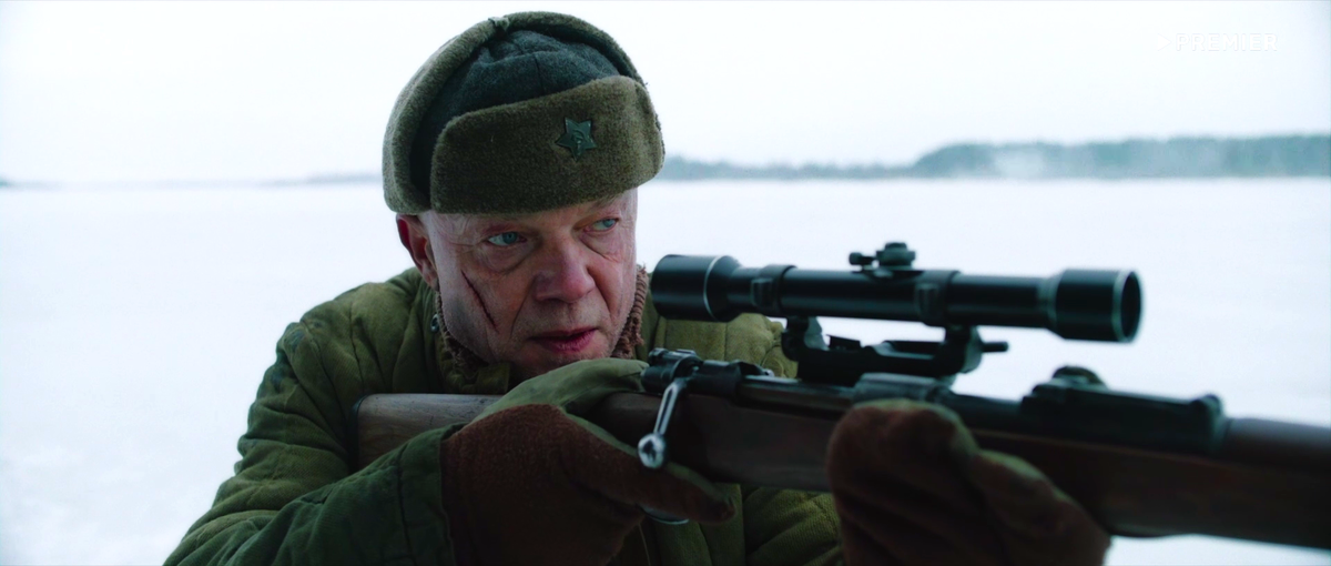 Кадры из фильма «Топор 1945» (2023 год; производство – Россия. Режиссёр – Вадим Генрихович Островский. Авторы сценария – Дмитрий Геннадьевич Новосёлов и Вадим Островский)