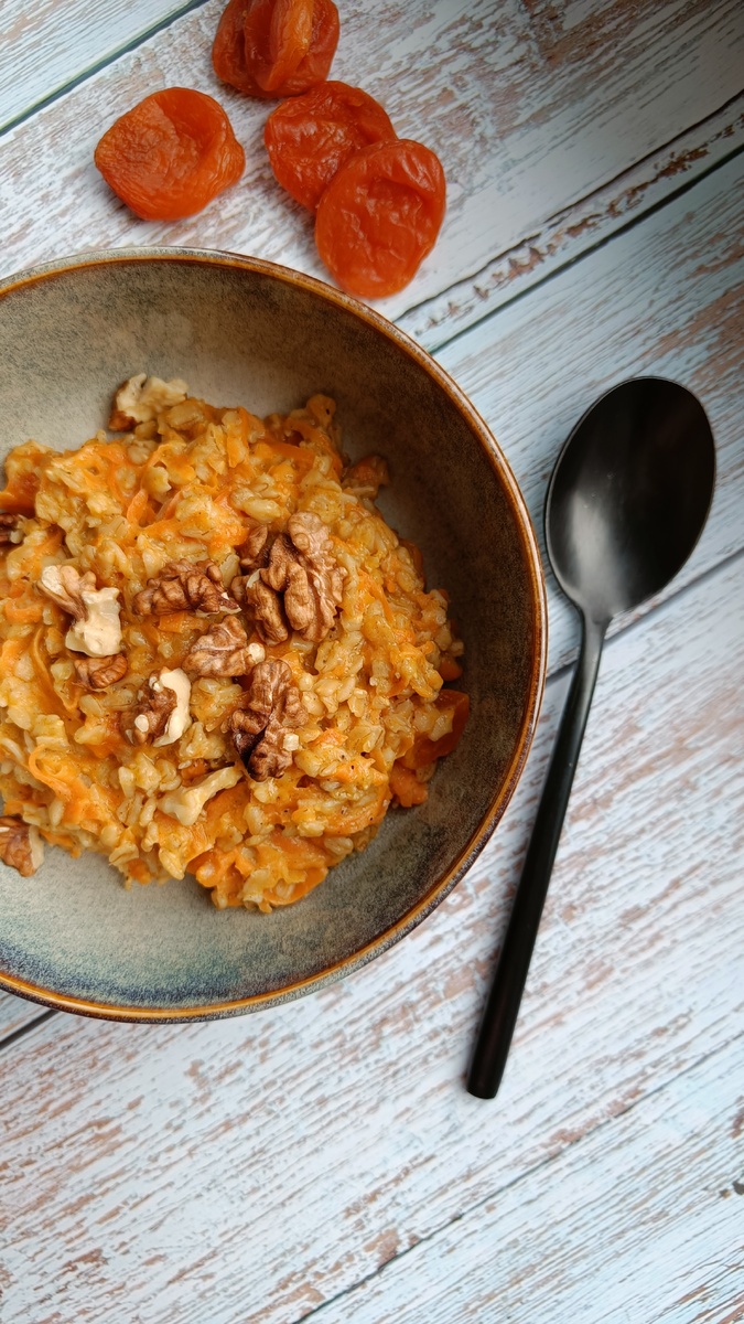 Такая овсянка украсит утро. 