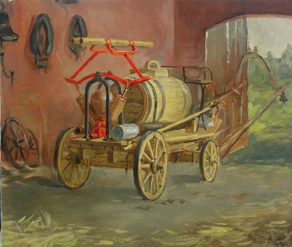 Пожарная повозка. Фото взято из открытых источников. 