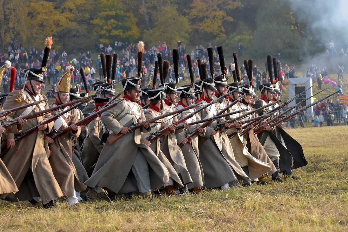 Реконструкция Бородино. Фото из открытого  доступа