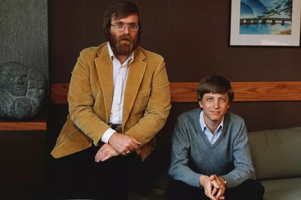 Пол Аллен и Билл Гейтс в 1984 году.