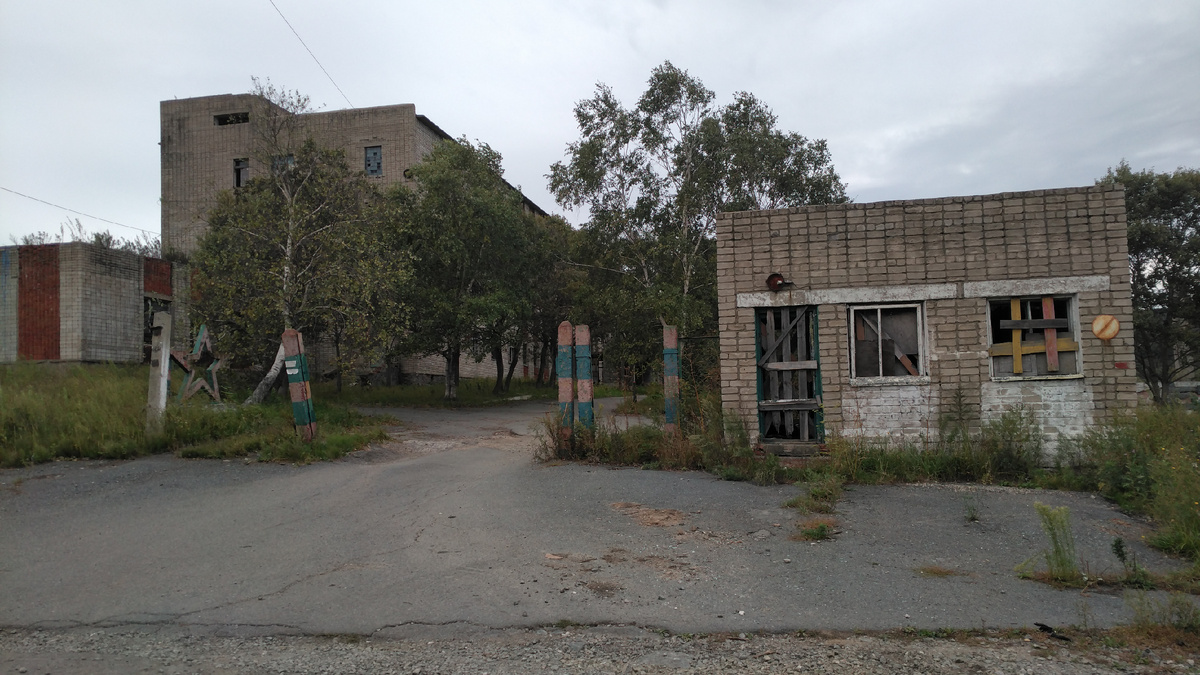 Въезд на территорию