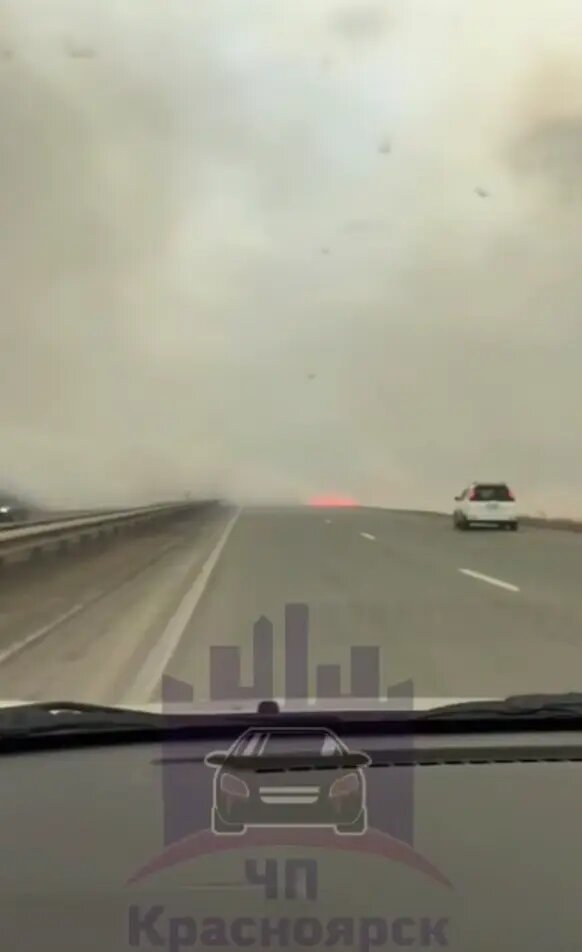    Фото: скриншот видео из telegram-канала «ЧП Красноярск»