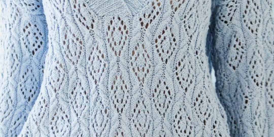 Ромбы, ромбики! Три ажурные модели спицами с красивыми ромбовидными узорами