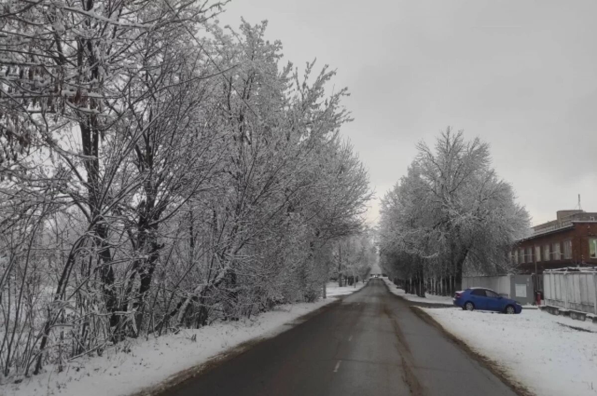    В Тульскую область после майской погоды идёт февральская, растёт риск ДТП