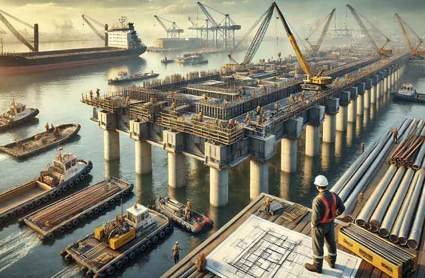 строительство причалов