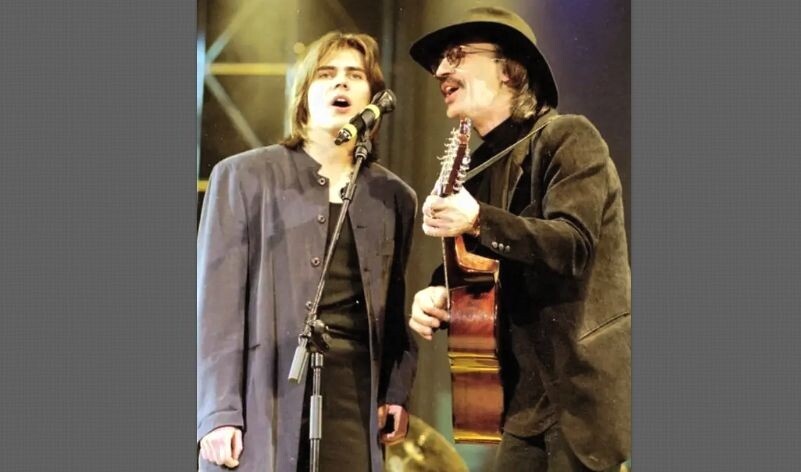 Сергей выступал вместе с отцом на сцене
