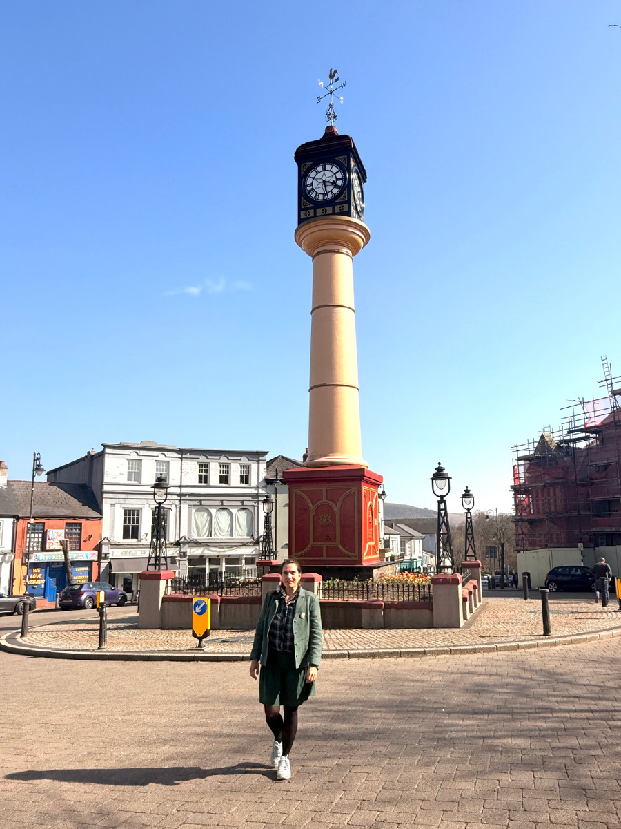 Центр города Тредегар. Фотография из личного архива. 