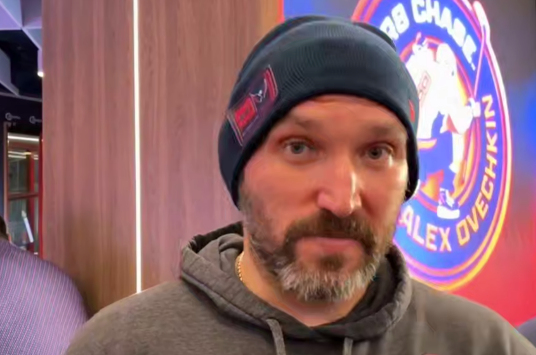    Овечкин передал привет фанатам из России после повторения рекорда Гретцки