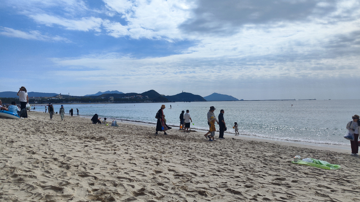 Пляж Дадунхай в январе 2025 🇨🇳 