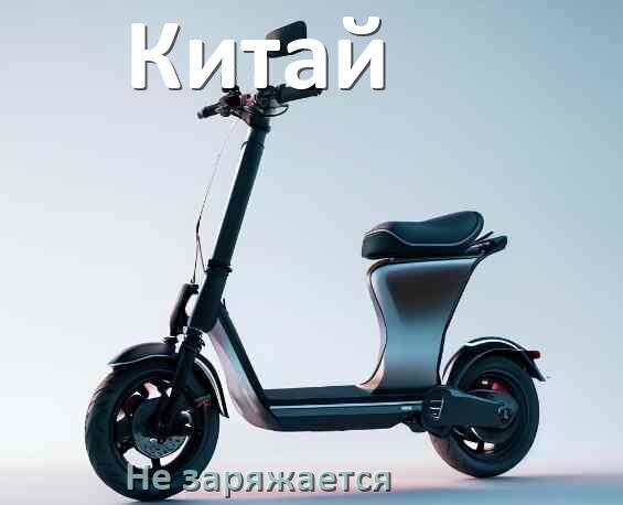 
Почему китайский электросамокат не заряжается