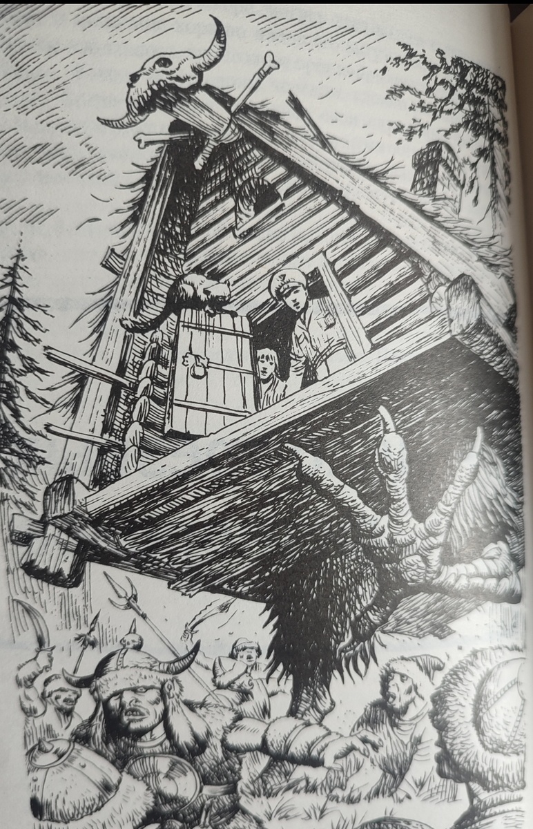 Избушка - как средство передвижения и ведения войны.