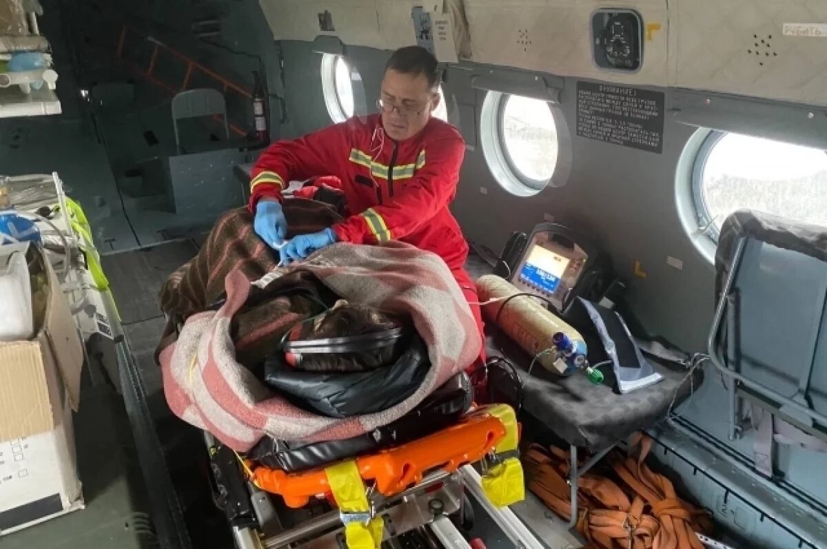    Врачи санавиации Пермского края спасли новорождённого младенца